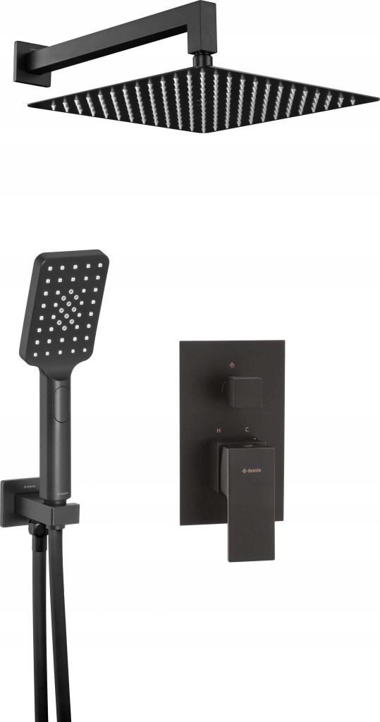 Anemon čierny Podomietkový sprchový set (NAC_N9MP) /sm/