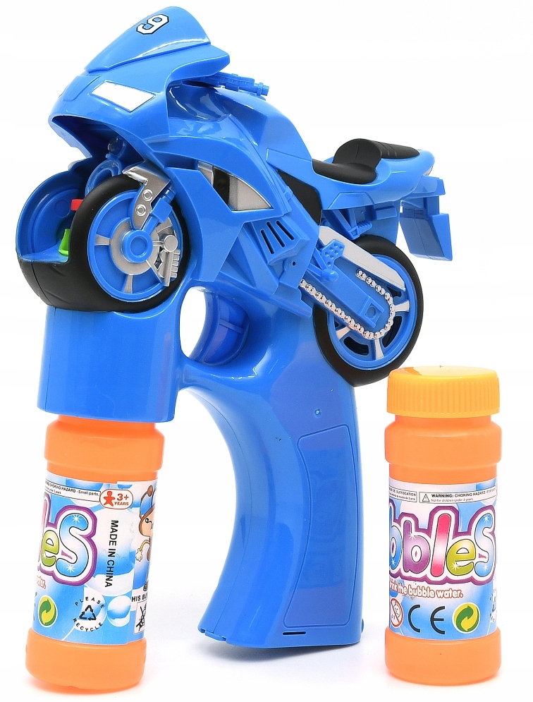 PISTOLET DO BANIEK MYDLANYCH BAŃKI MOTOR + PŁYN Bohater brak