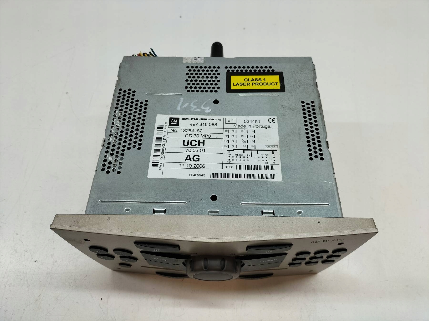 RADIO 13254182 Opel Corsa IV (2006-2014) D