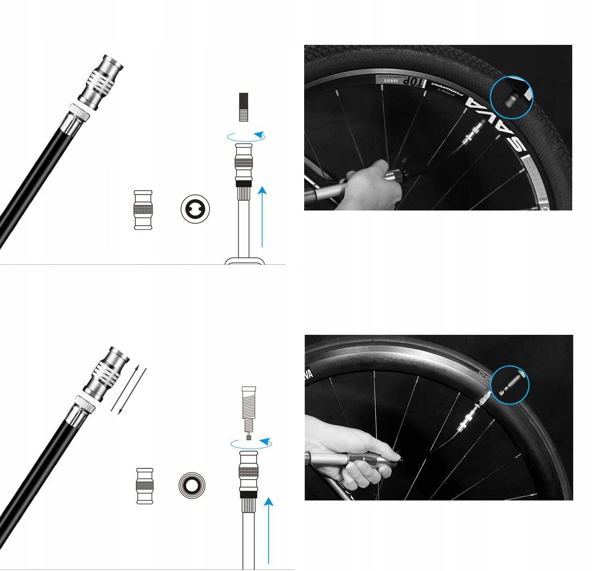 KOMPAKTOWA POMPKA ROWEROWA 7 BAR WILD MAN 80 gram Model POMPKA ROWEROWA MINI ALUMINIOWA MAŁA