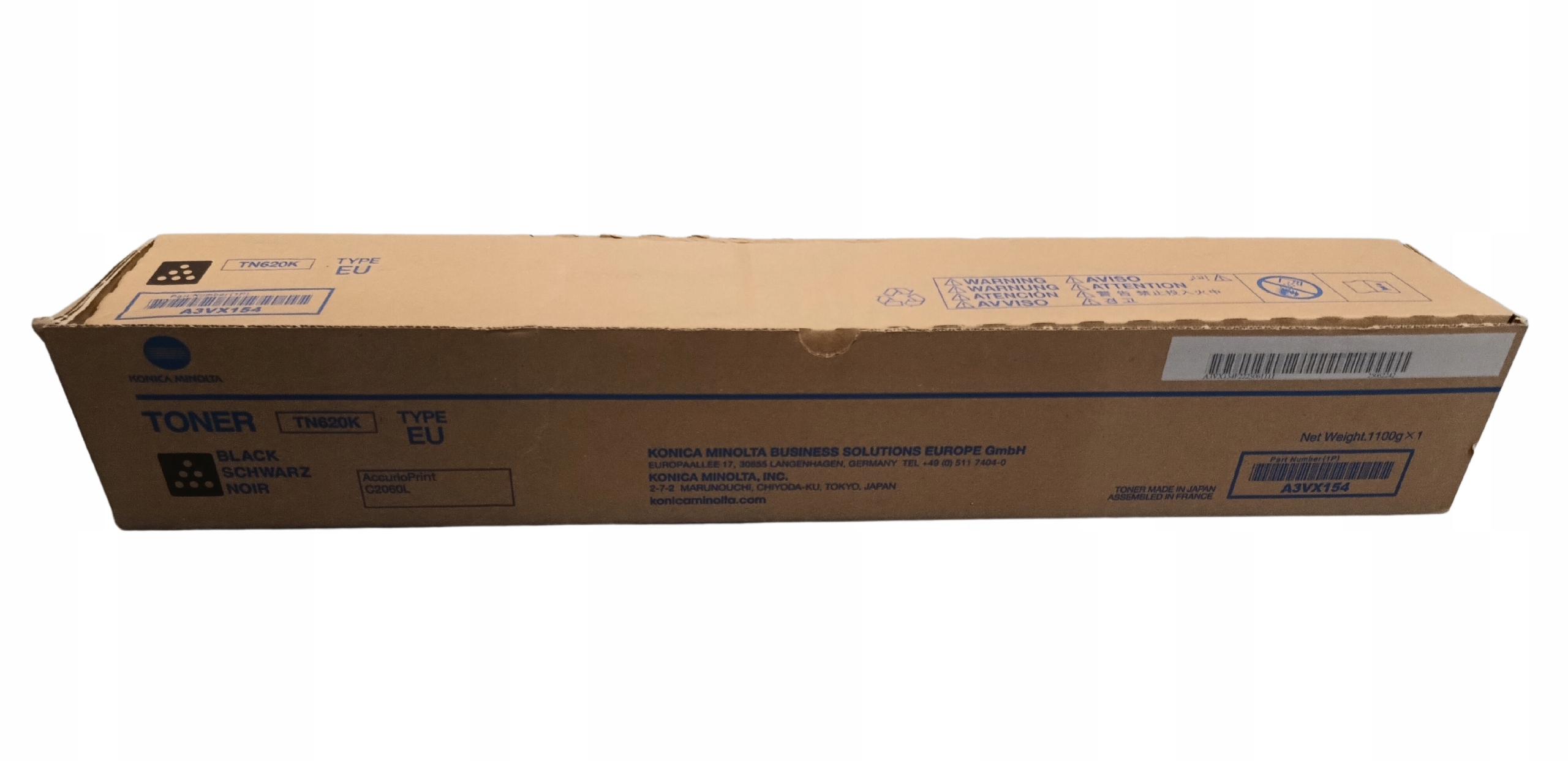 Originálny toner TN-620K A3VX154 Konica Minolta bizhub C2060L