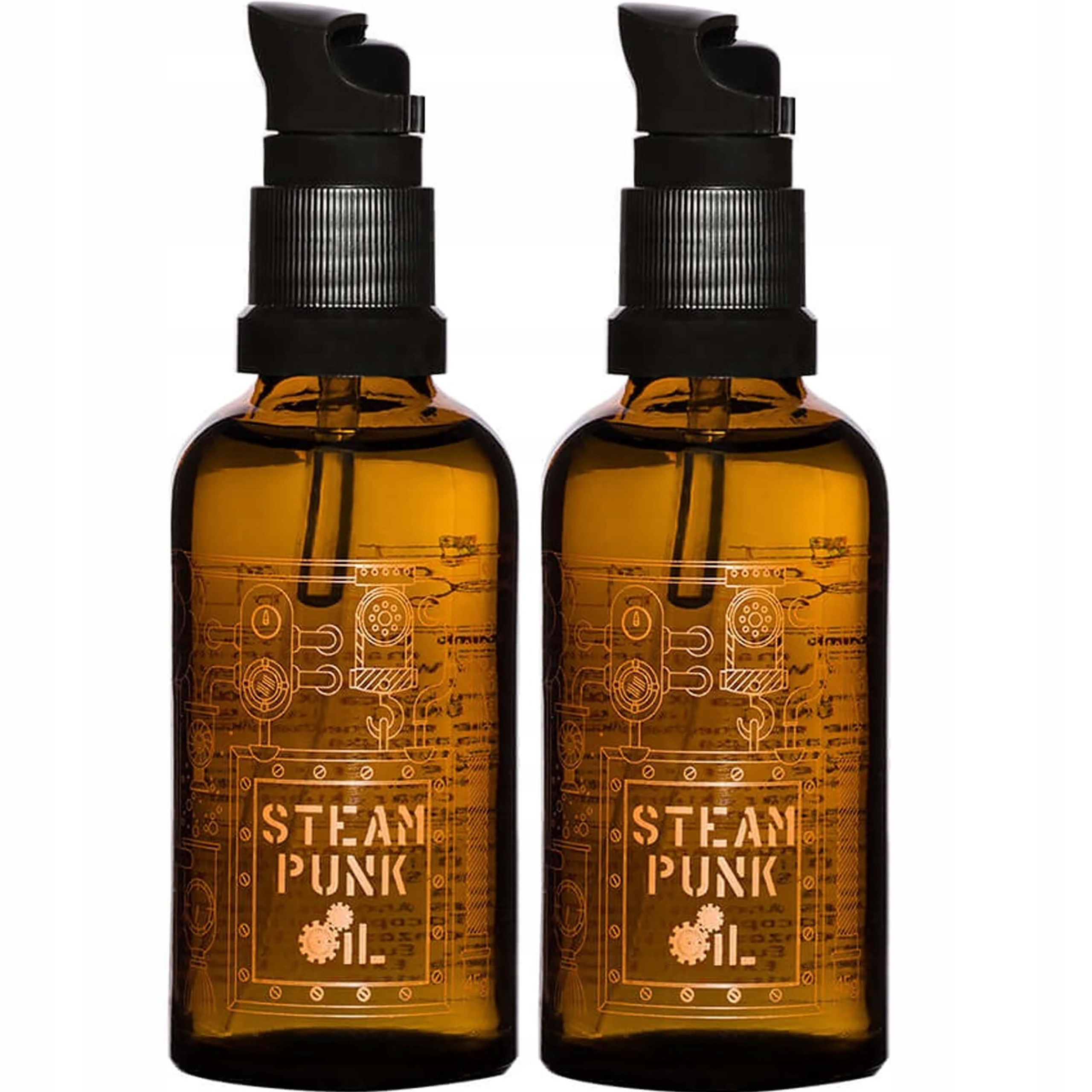 Pan Drwal sada Steam Punk olej na vousy 50 ml x2