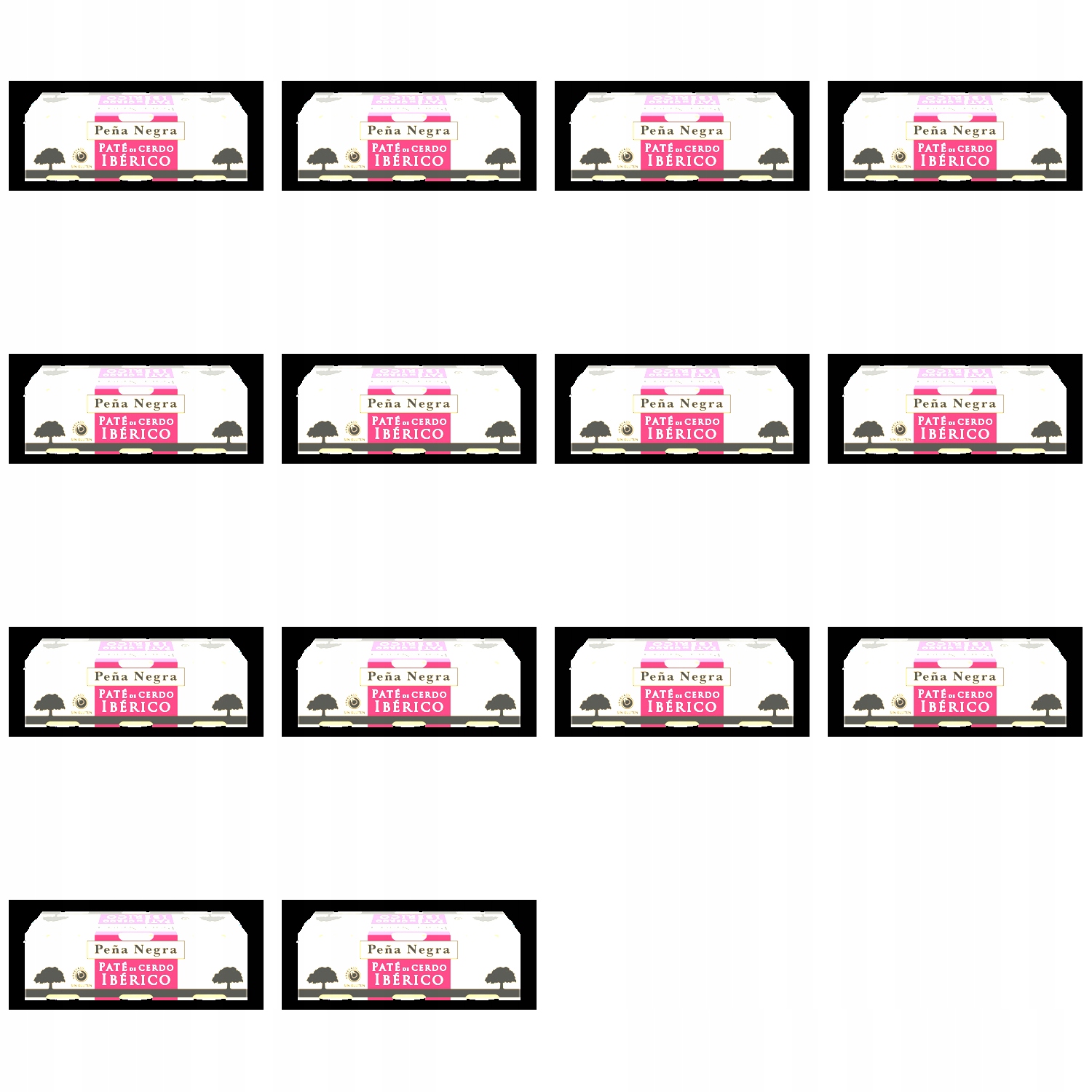 Levně 14x 3x83g Penanegra paštika Iberico Karton
