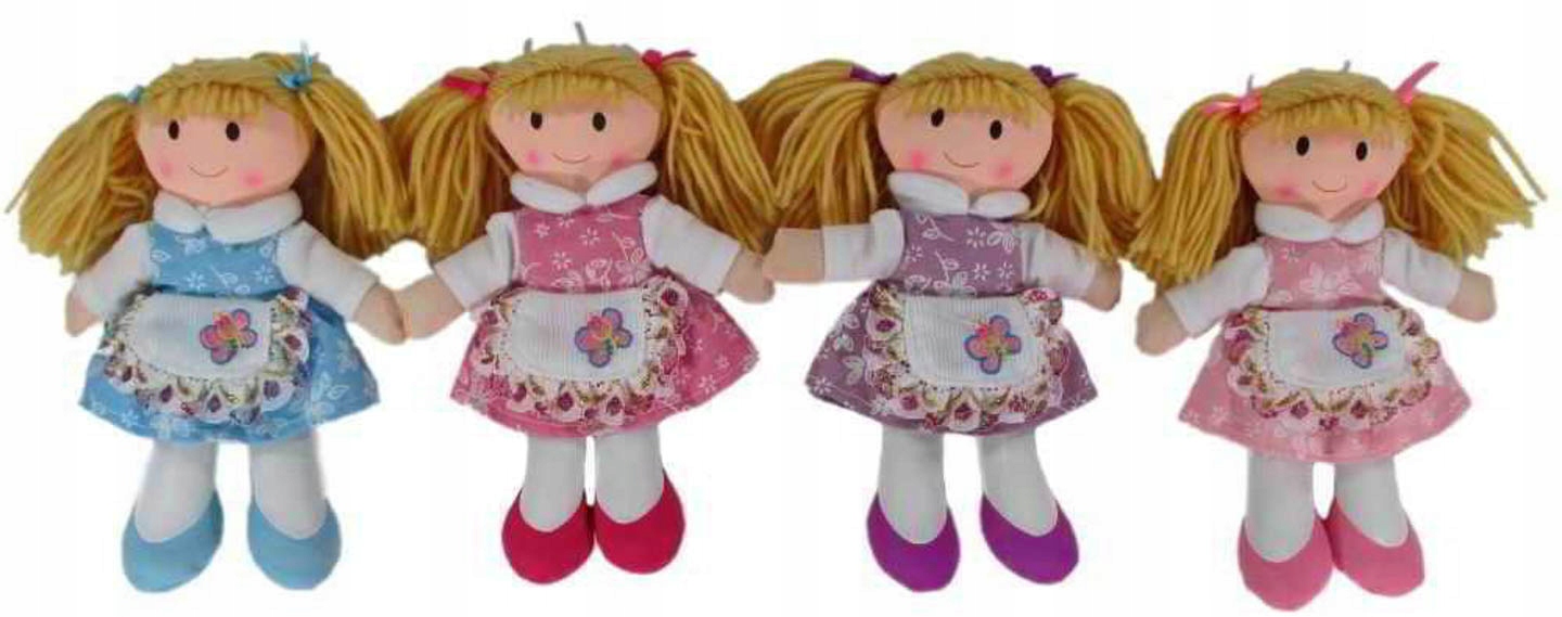 LALECZKA PRZYTULANKA 4 KOLORY LALKA KLASYCZNA