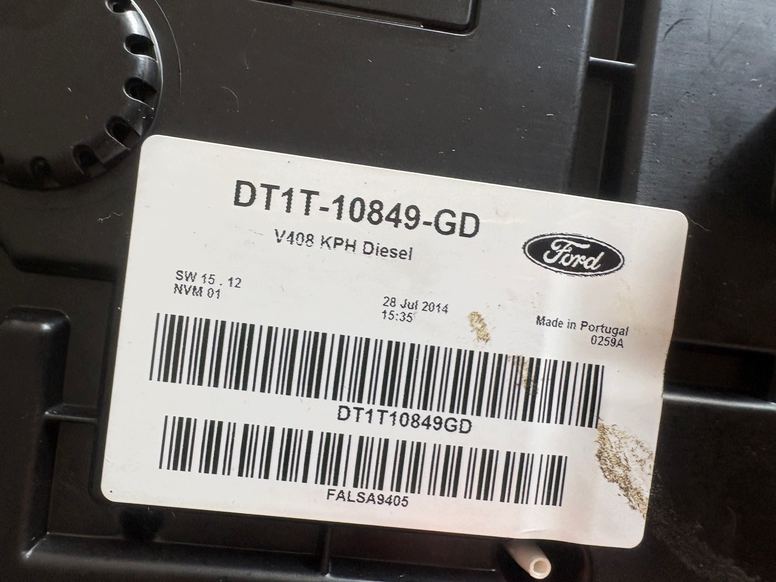 FORD TRANSIT CONNECT MK2 dials dials DT1T-10849-GD