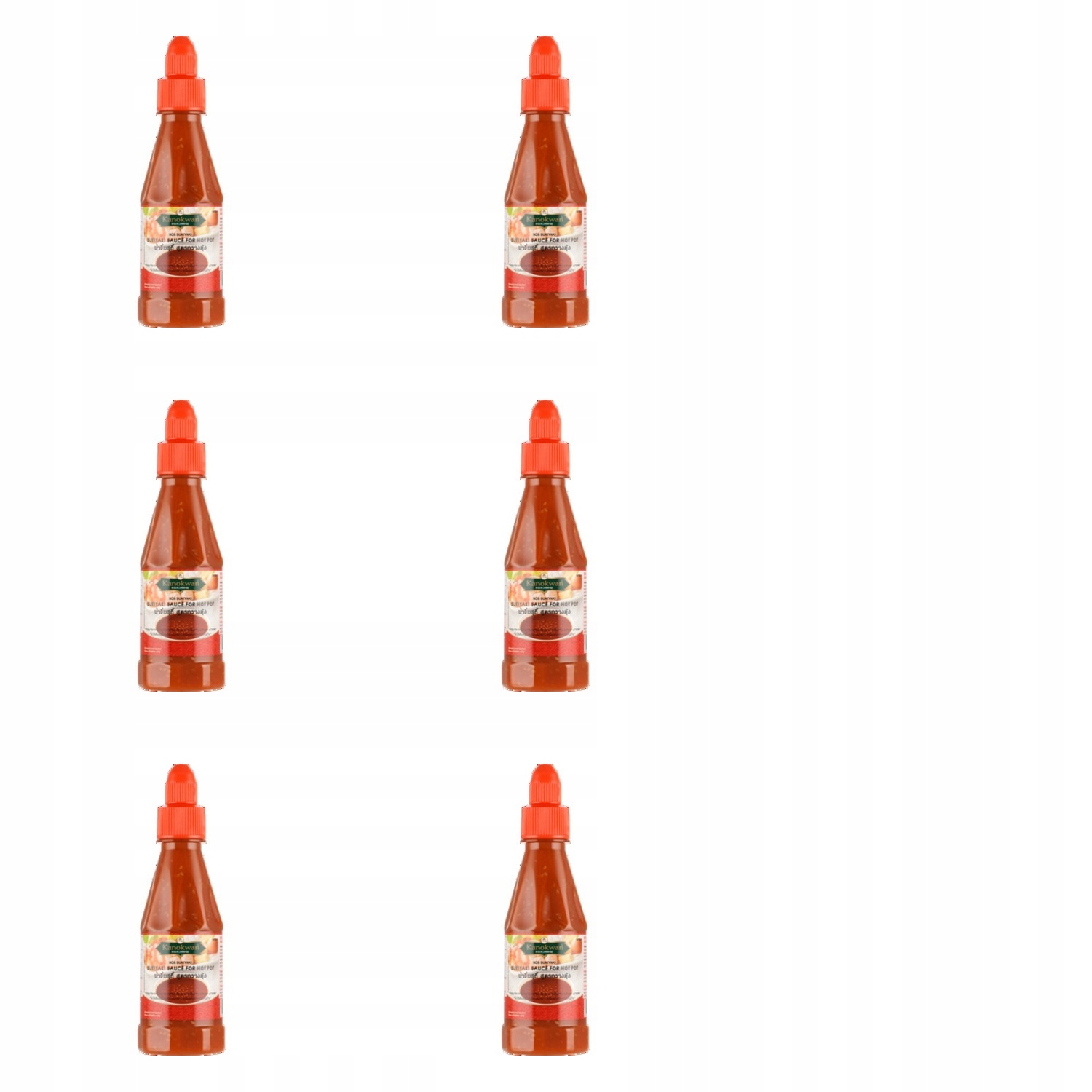 6x 295g Kanokwan sos sukiyaki Zgrzewka
