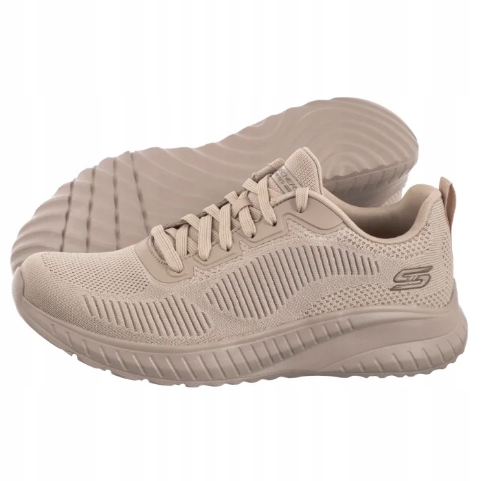 Dámské sportovní boty Skechers Bobs Squad Chaos 117209/NUDE Béžová