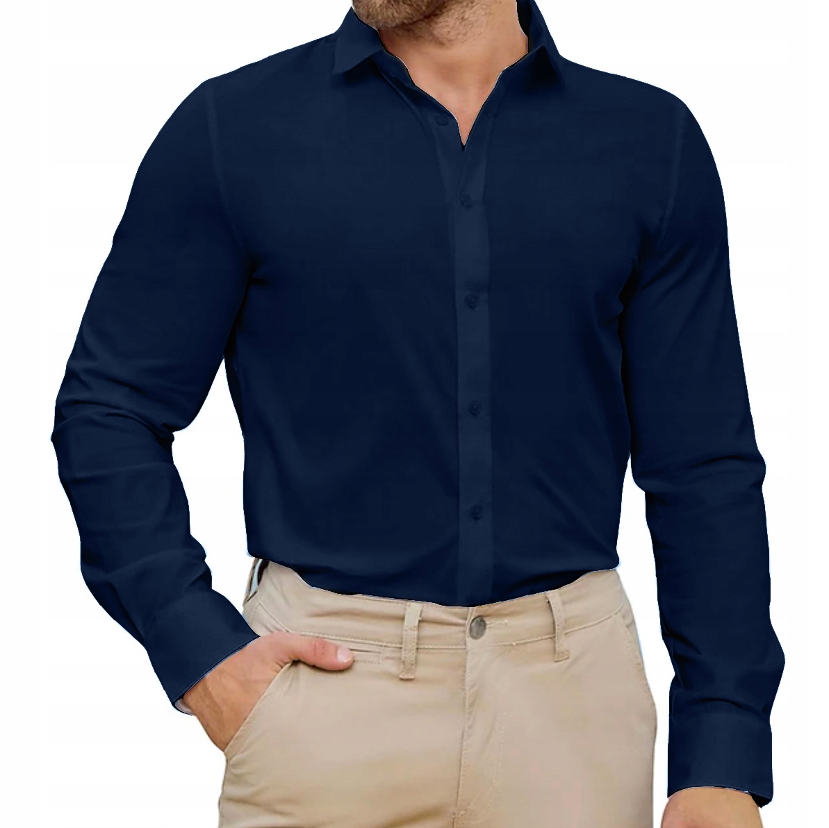 Pánská košile Regular pro elegantní klasické kalhoty