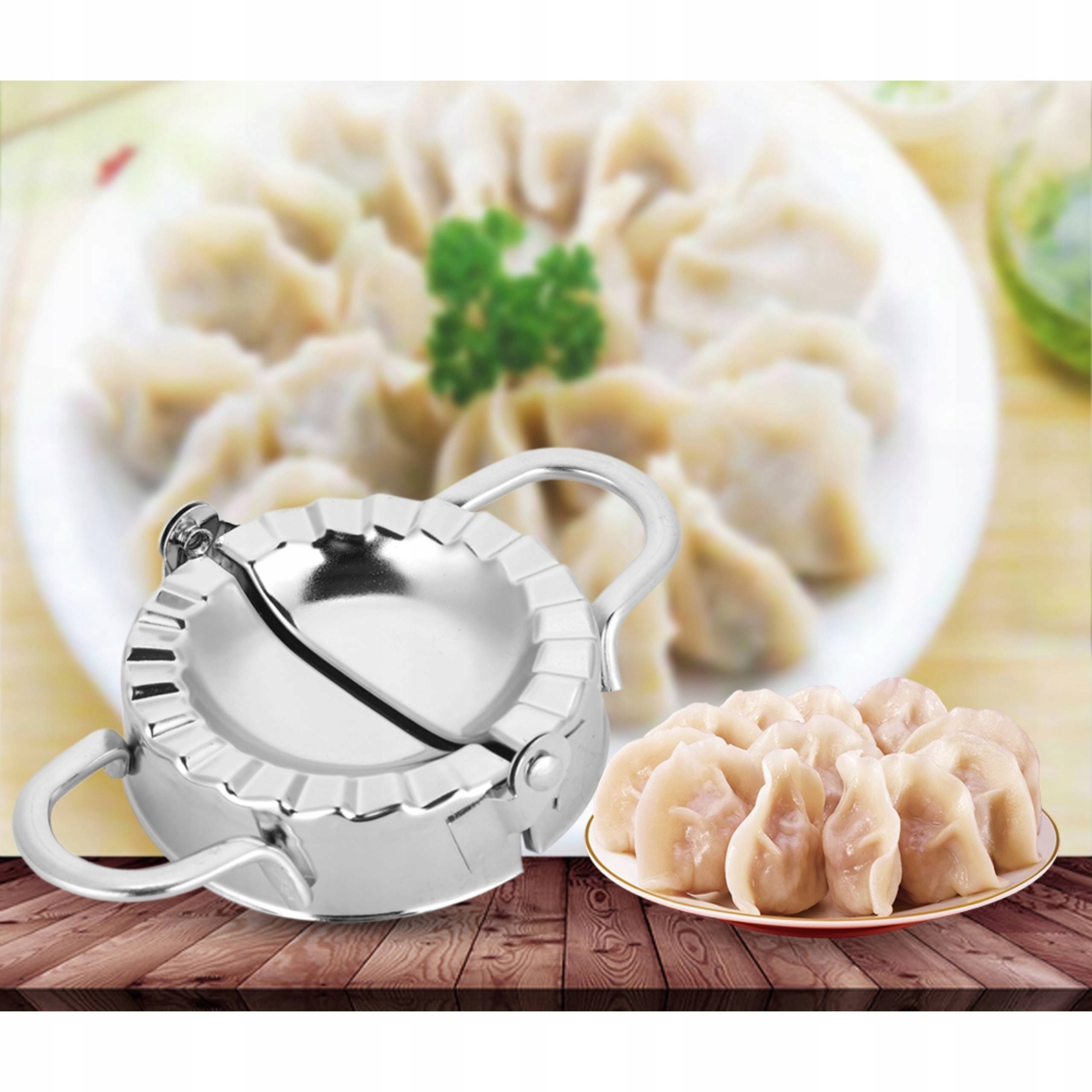 MASZYNKA FOREMKA FORMA DO LEPIENIA PIEROGÓW STALOWA MOCNA WYTRZYMAŁA EAN (GTIN) 6920477618956