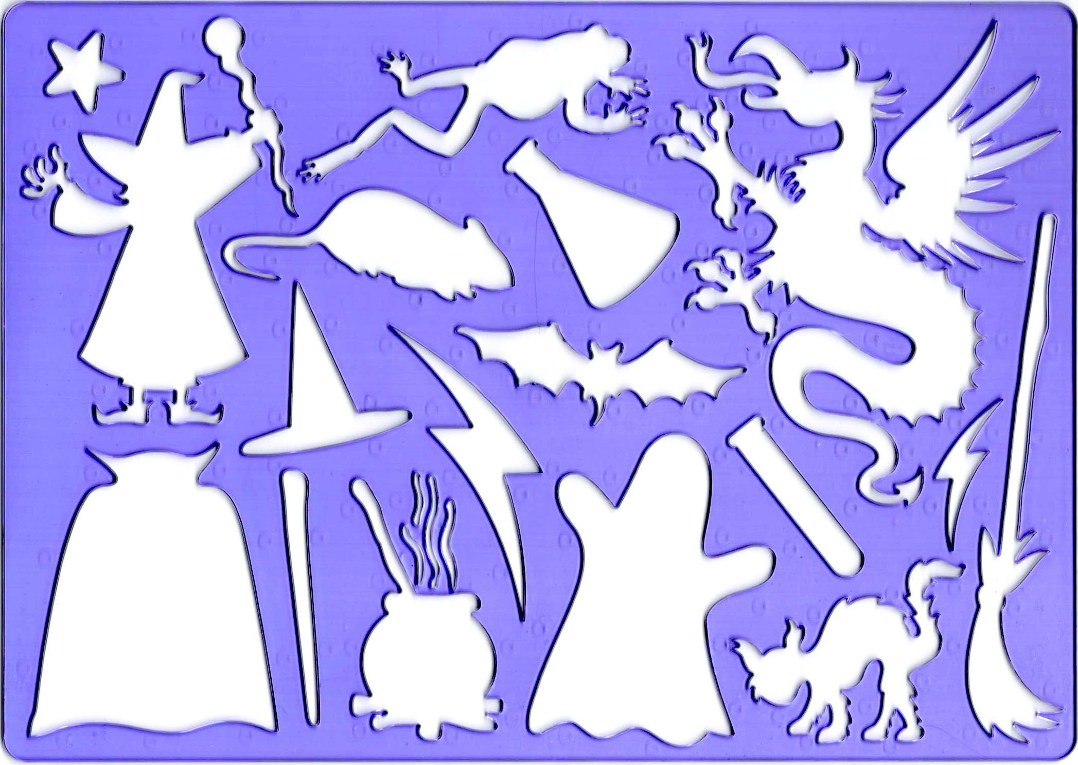 Szablon do rysowania KOH-I-NOOR - Czary