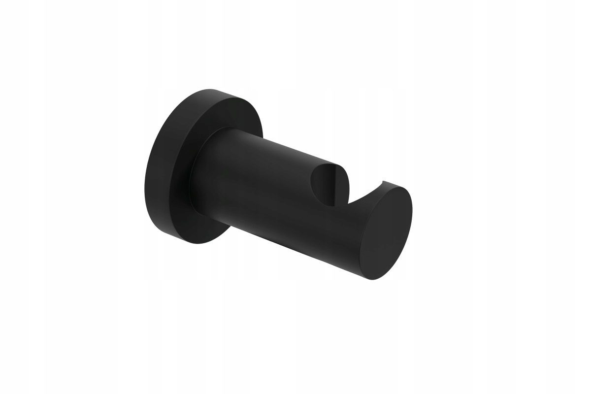 Držák na sprchovou hlavici černý matný – elegantní a odolný