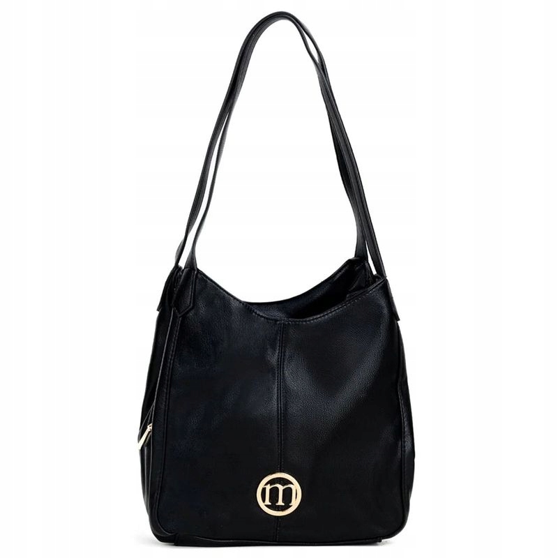 Torebka Shopper Monnari BAG0380-020 Czarna Kolekcja Wiosna 2026