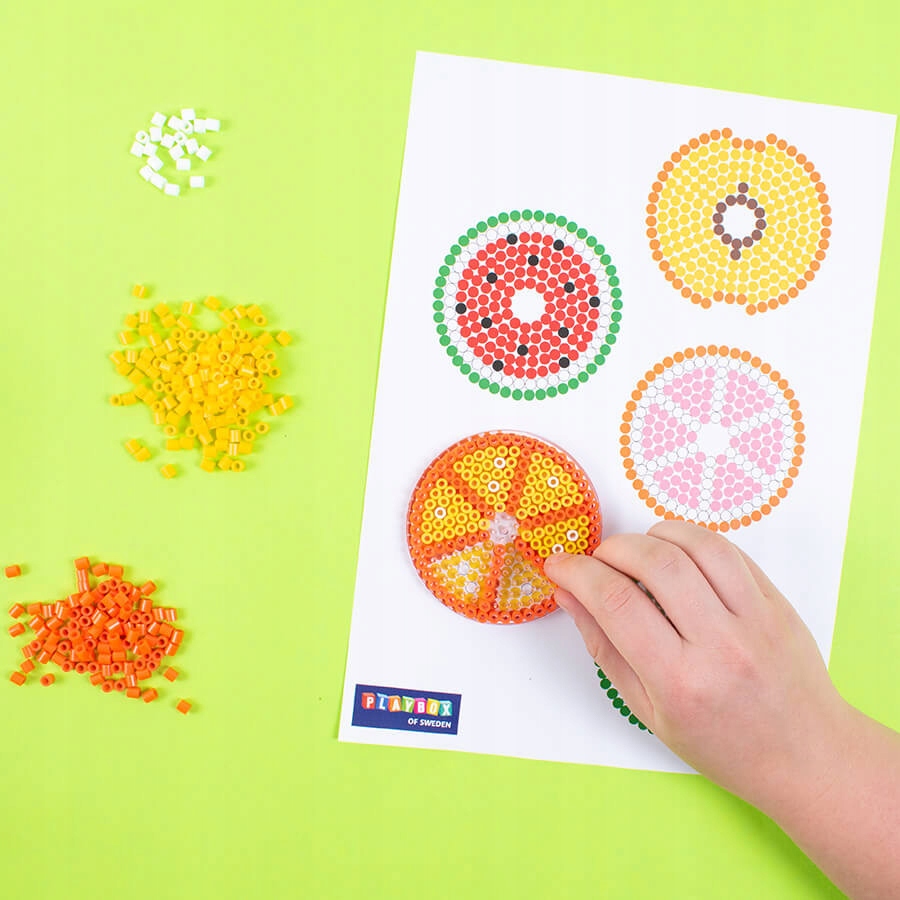 DIY. EKO Koraliki do prasowania 1000 NIEBIESKIE EAN (GTIN) 17394311925559