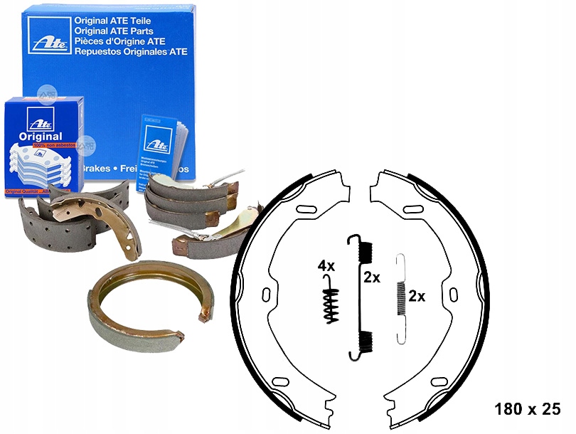 Brzdové Čelisti Mercedes Cls (C219) E T-model (s