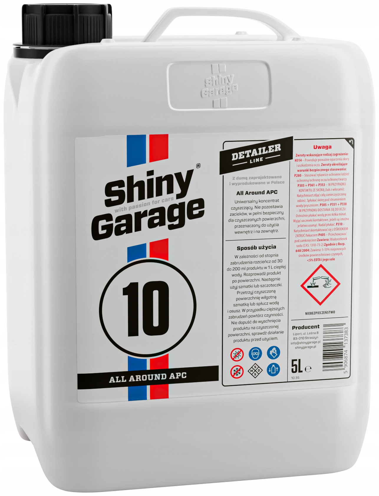 

Shiny Garage All Around Apc Silny Koncentrat 5L