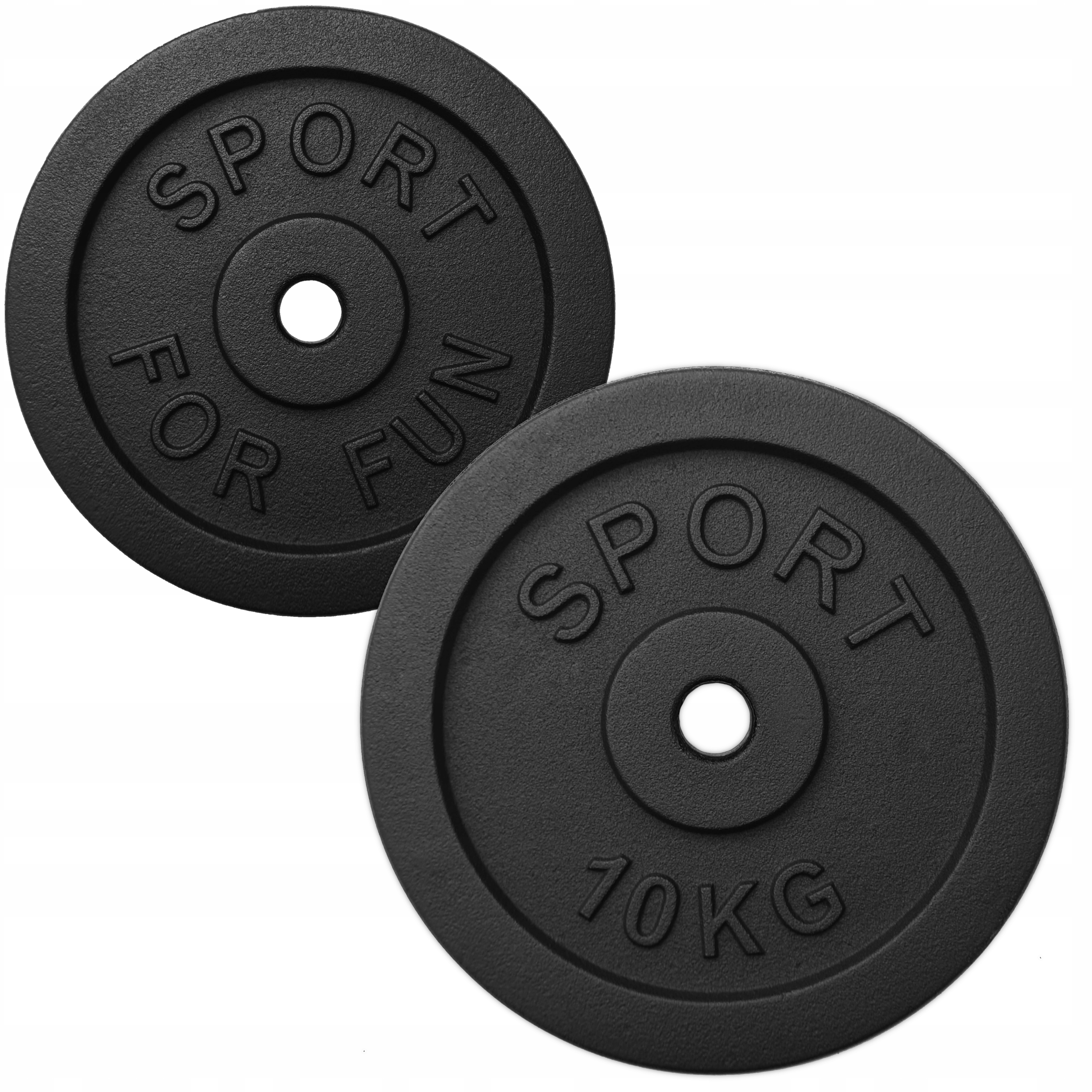Obciążenie żeliwne 2x10kg talerz zestaw 20kg 28mm
