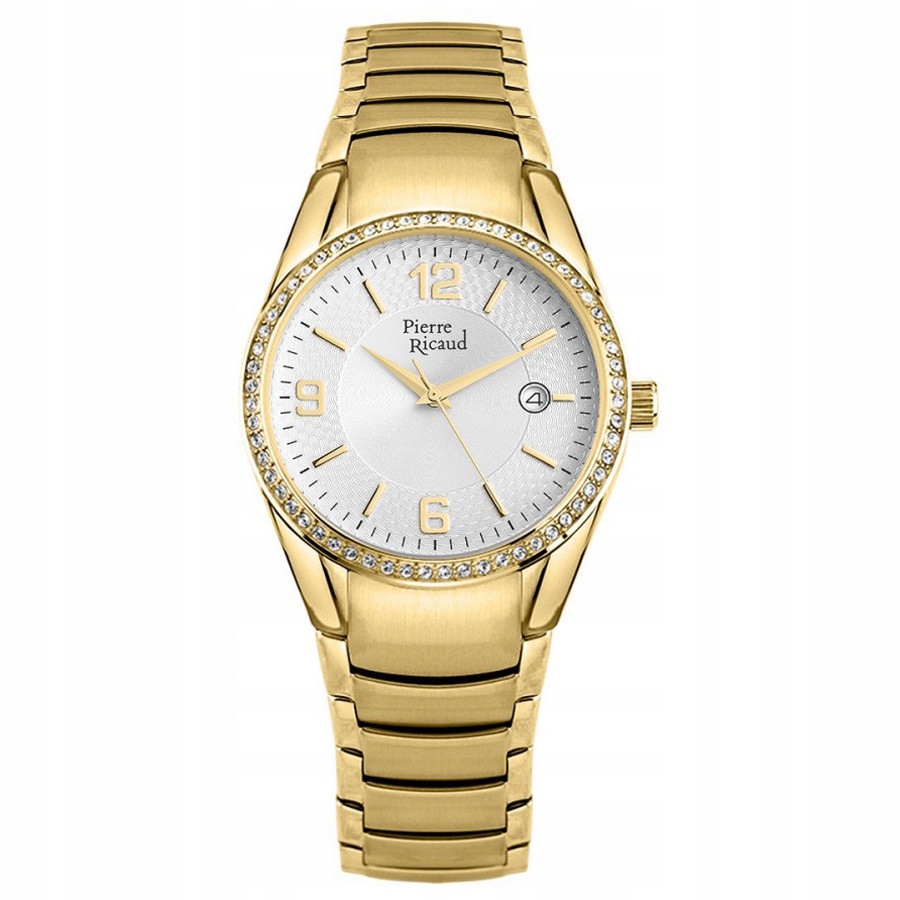 Dámské hodinky Pierre Ricaud P21032.1153QZ zlaté