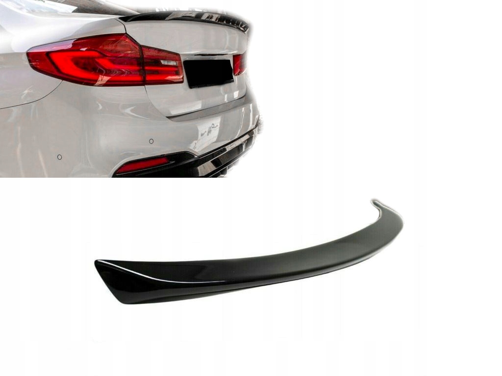 Spoiler BMW 5 G30 Lotka Czarny połysk M