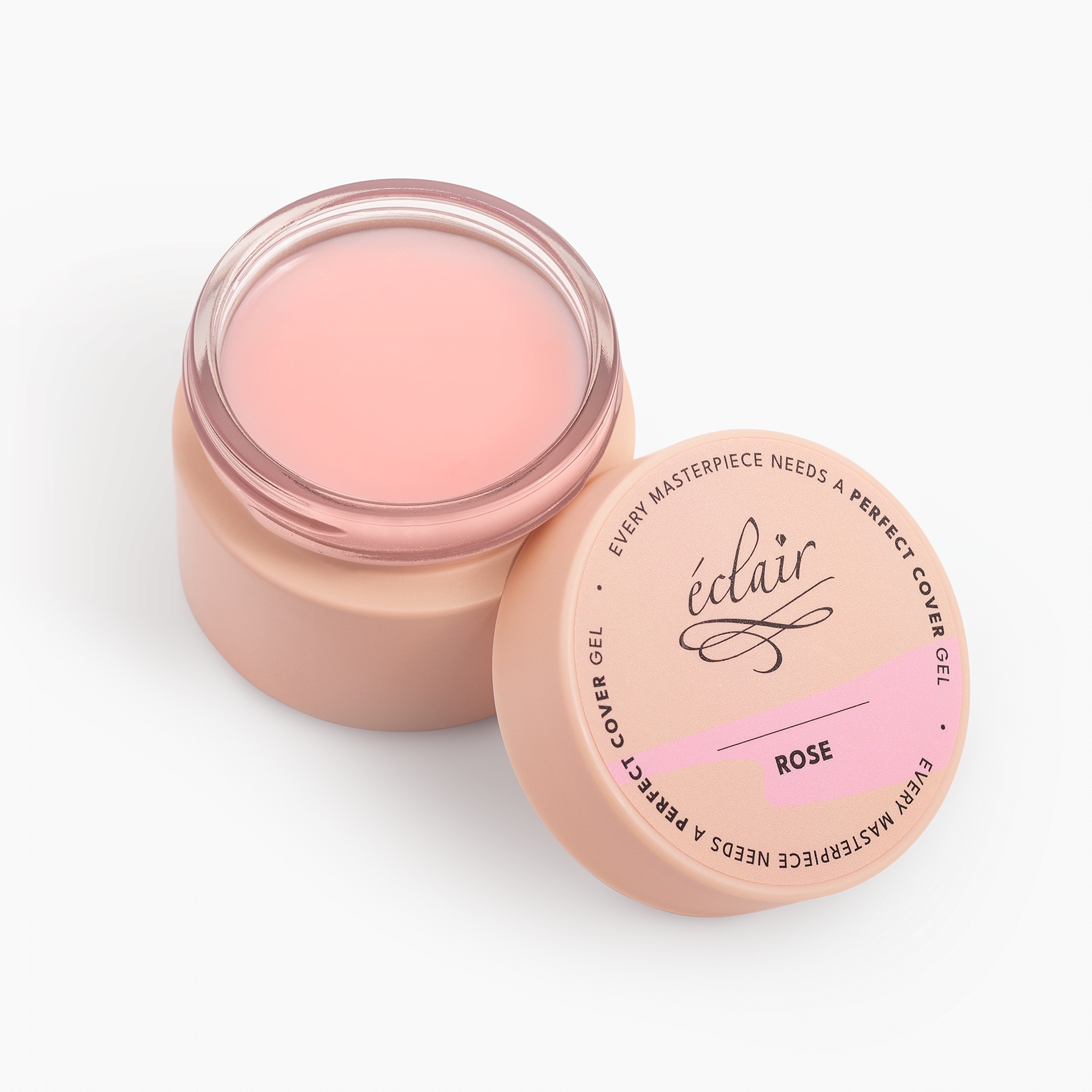 Eclair Nails Perfect Cover Gel Rose 50 g gel na nehty
