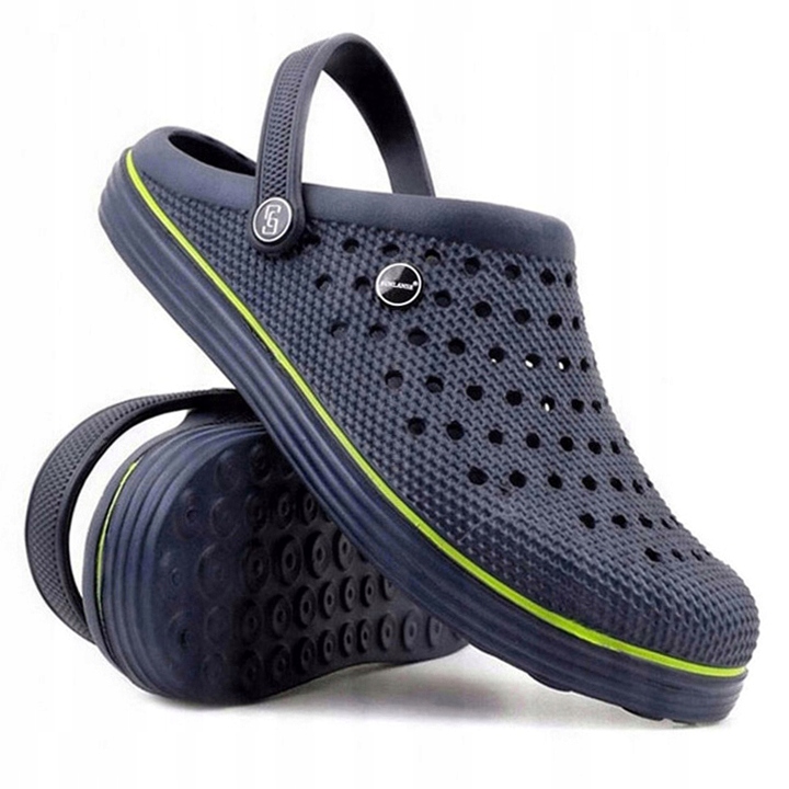 MĘSKIE KLAPKI basenowe LEKKIE chodaki PIANKOWE buty Ogrodowe