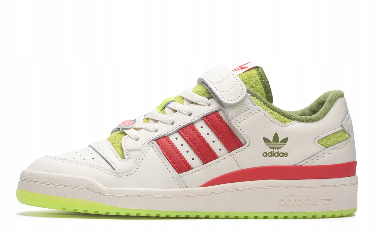 adidas Forum Low x The Grinch „Cream White Solar Slime“ velikost 44 2/3