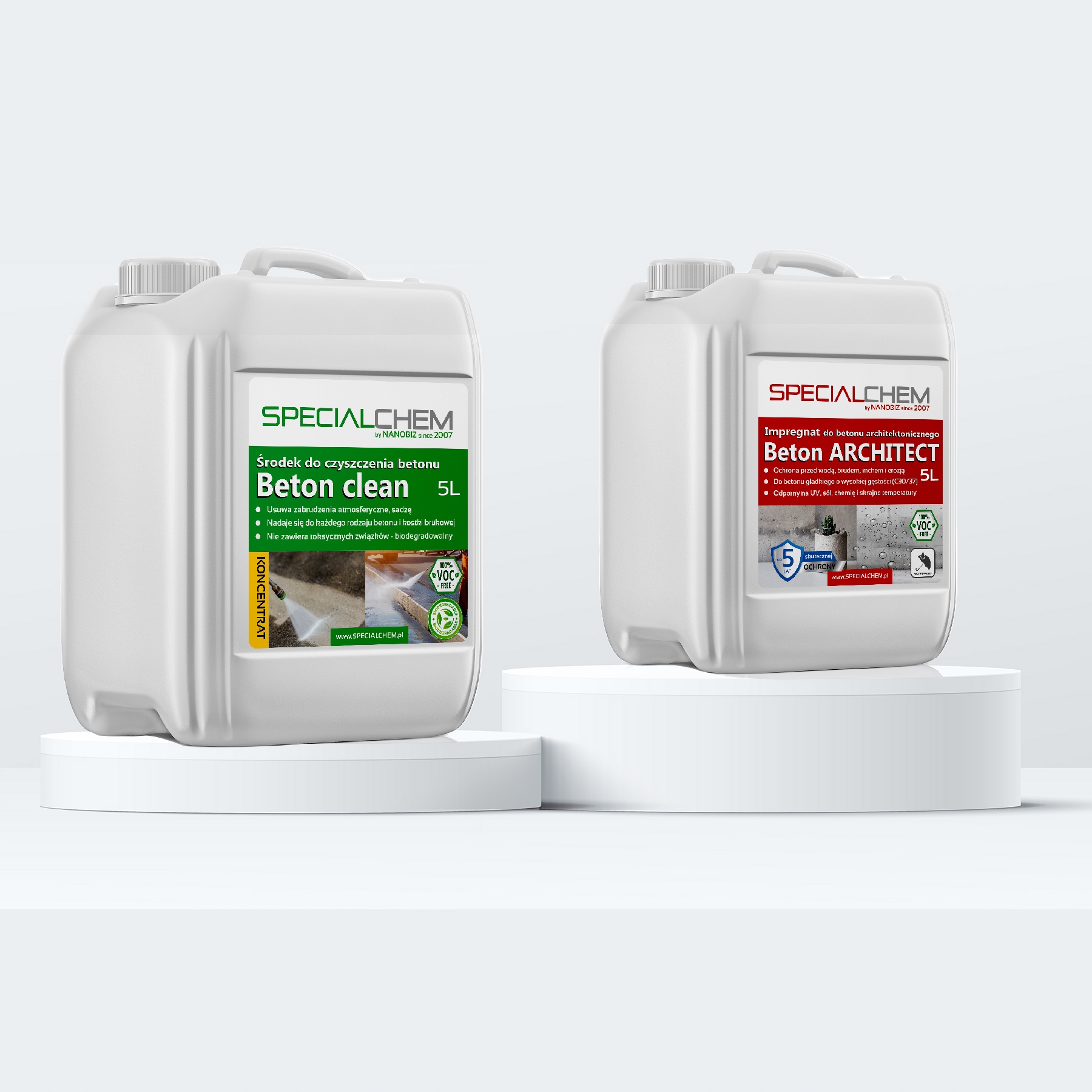 Sada na čištění a impregnaci Betonu 5L 5L Specialchem