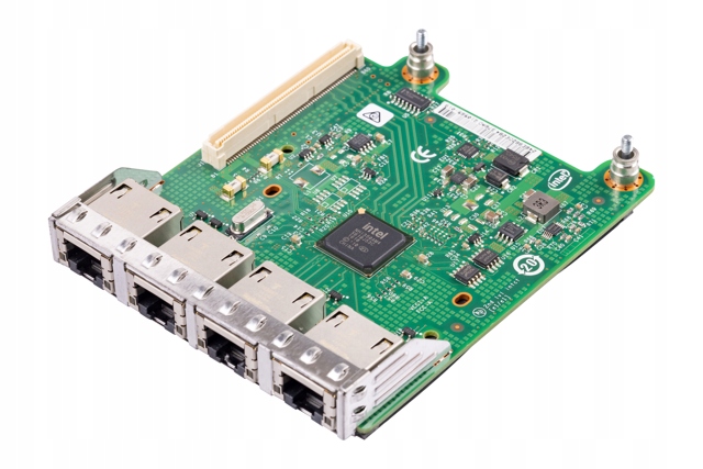 Karta sieciowa Dell Intel I350-T4 4x1GbE RJ45 PCIe 2.0x8 RNDC R1XFC