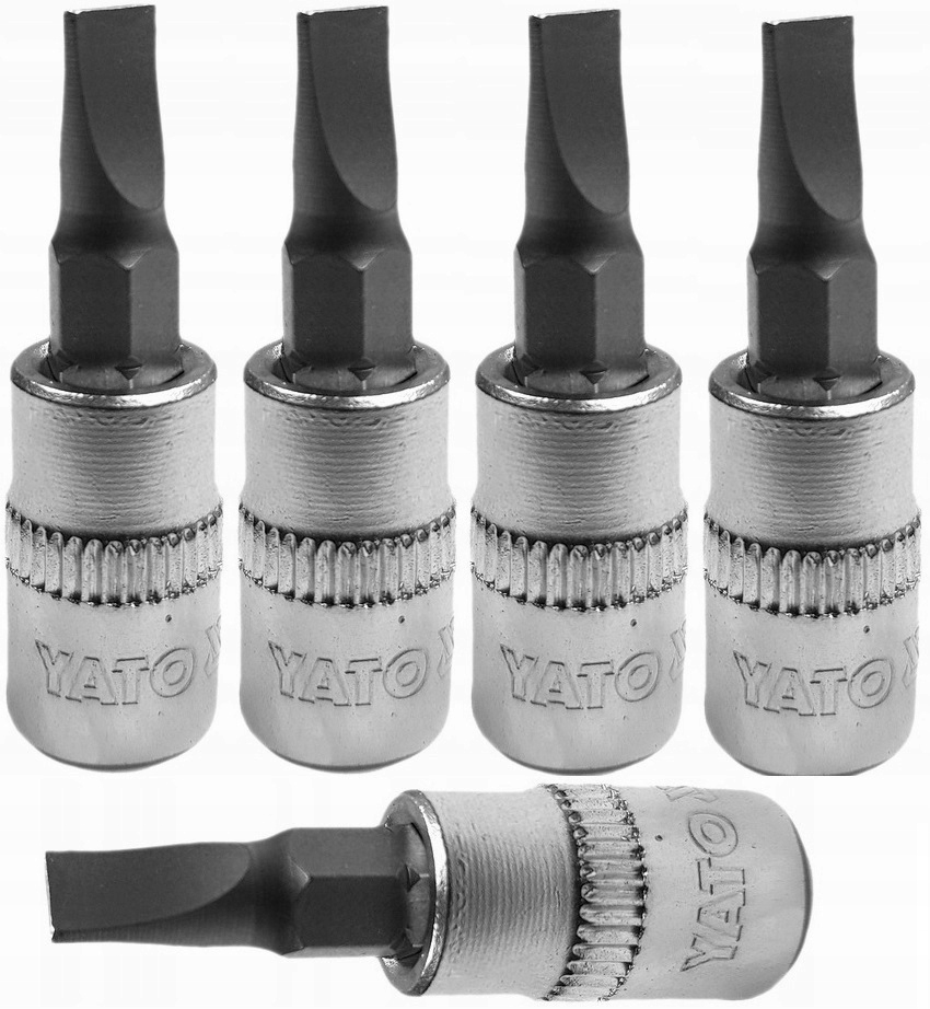 

5 Sztuk Yato Klucz Trzpieniowy Płaski 5,5MM BIT1/4