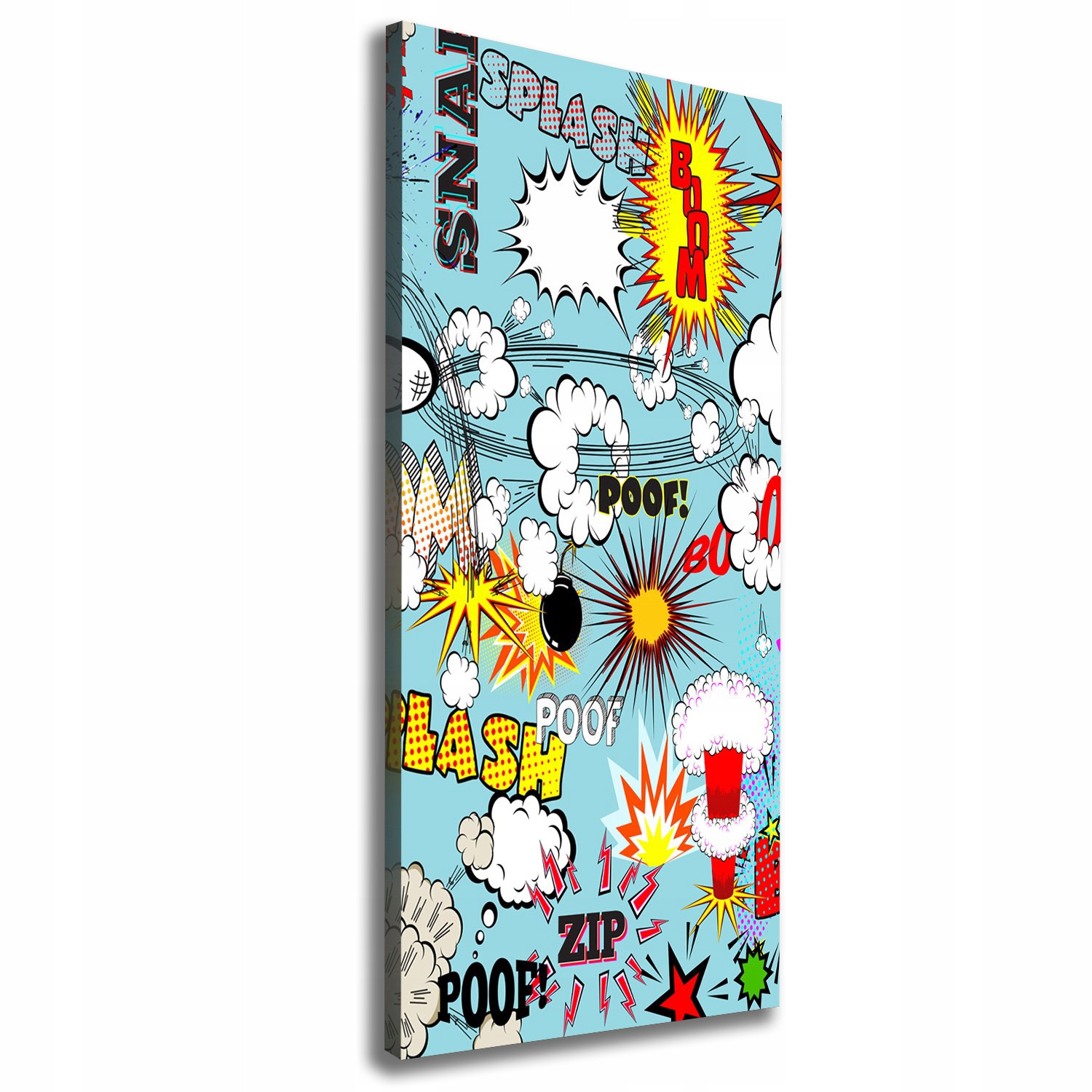

Nowoczesny fotoobraz canvas na ramie Komiks 50x125