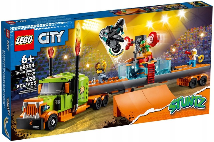 Lego City 60294 Kaskadérský kamion Stuntz