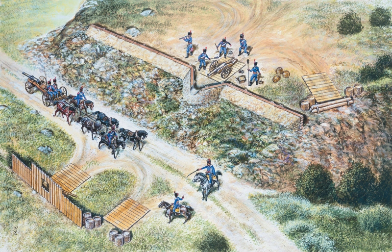 Italeri 6031 Napoleonské Války French Artillery Set 1:72