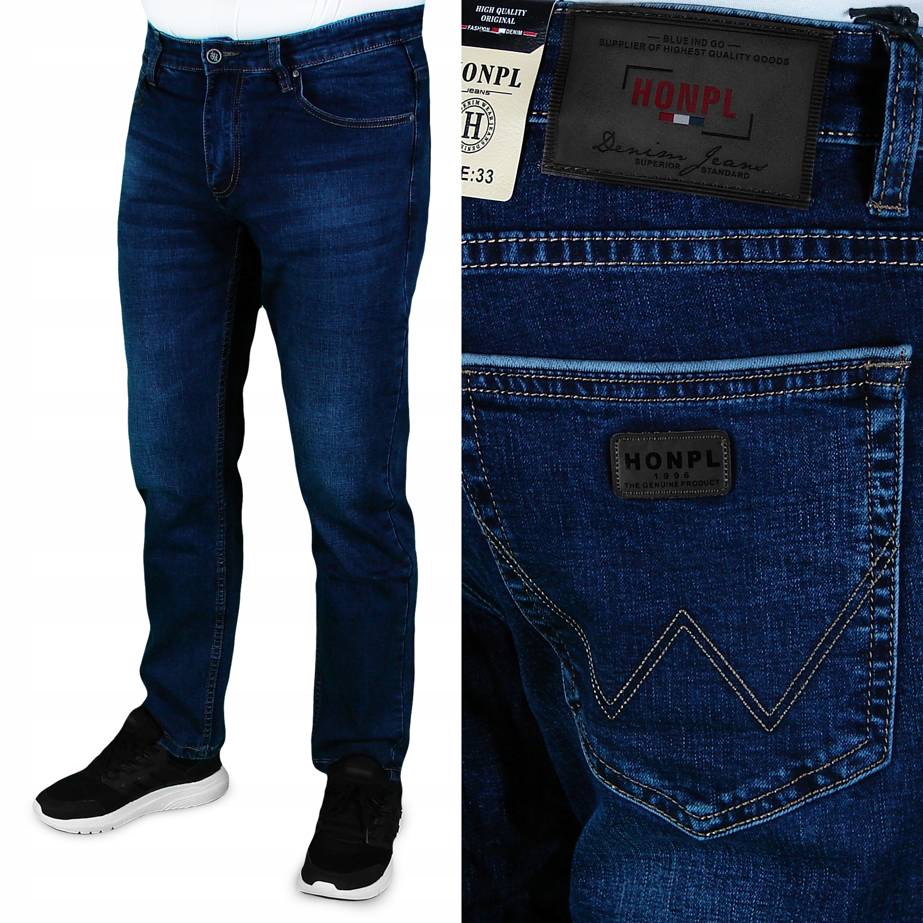 

Spodnie Męskie Jeansowe W 35 L 32 W94-96 cm