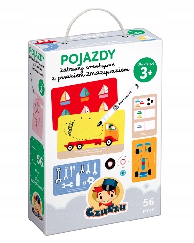 

CzuCzu: Pojazdy. Zabawy kreatywne z pisakiem