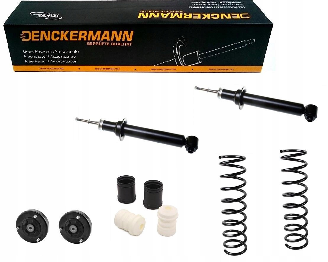 Tlumiče Upevňovací Pružiny Bmw 5 E39 Sedan Zadní Sada