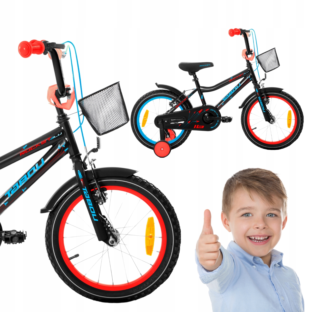 Rowerek Dziecięcy 20 Cali Rower Tabou Rocket Aluminiowy Bmx Lekki