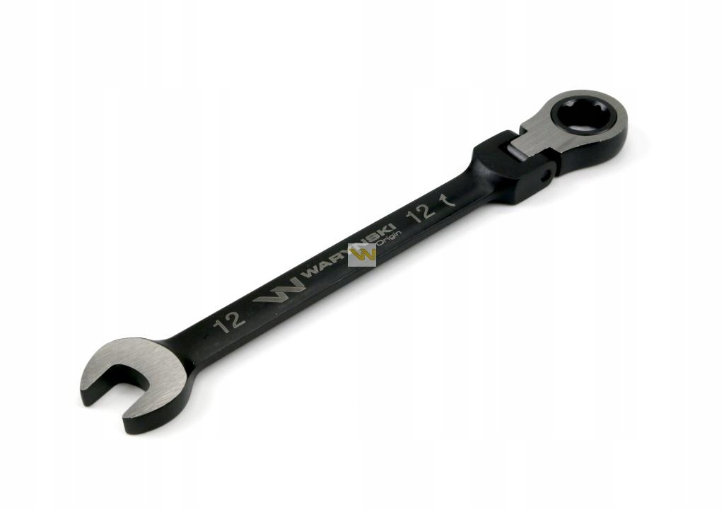 

Klucz płasko-oczkowy 12 mm z grzechotką i przeg.