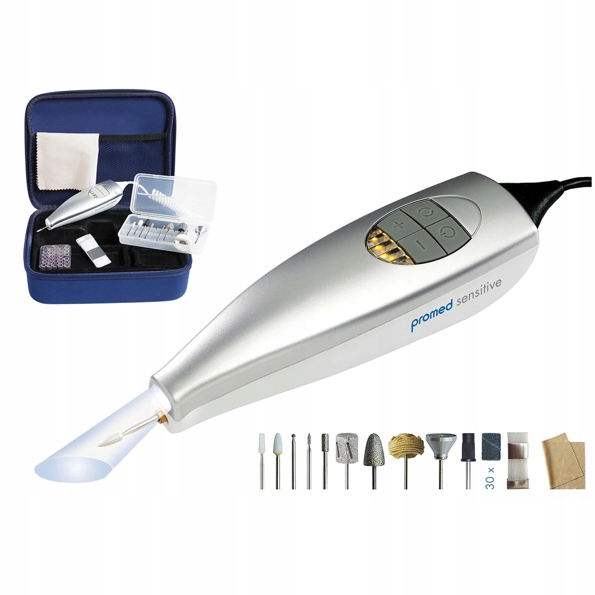 Promed Sensitive 173010 Bruska na manikúru a pedikúru s Led osvětlením