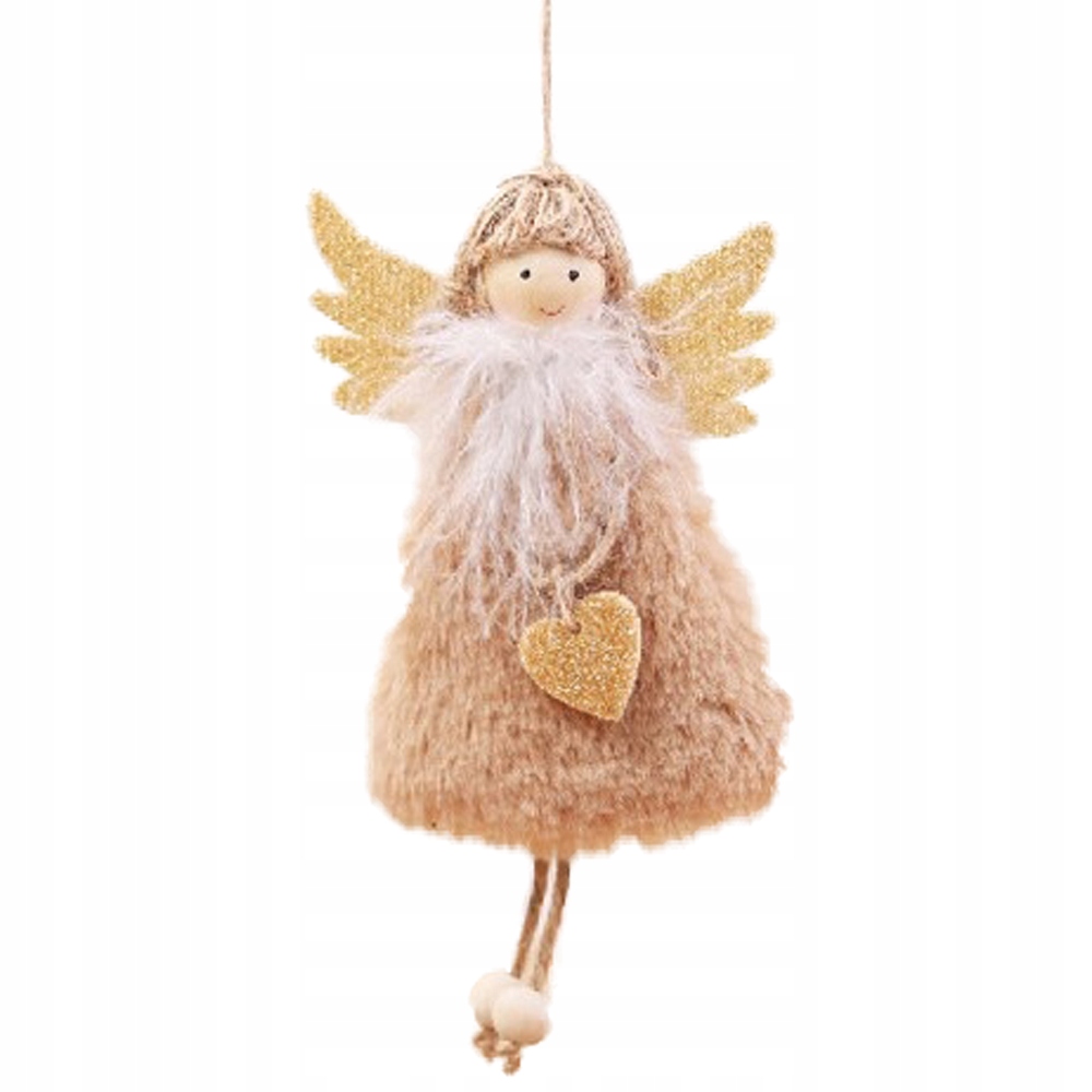 ANIOŁ ANIOŁEK ŚWIĄTECZNY DEKORACJA WISZĄCY Z5 BRĄZ