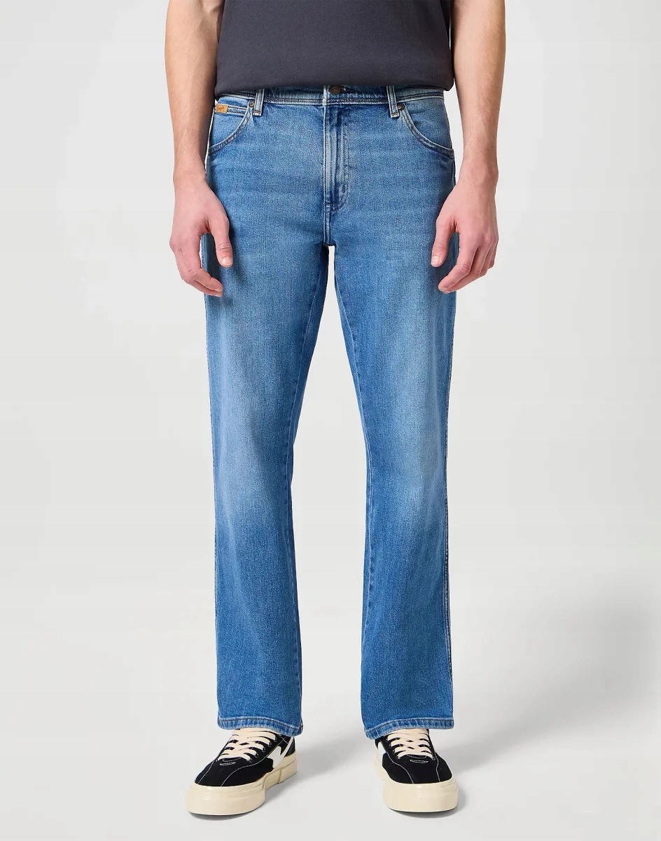 Pánské džíny Wrangler Texas Rovný střih W34 L34 Nové oblíbené W121JX21Y Rovné