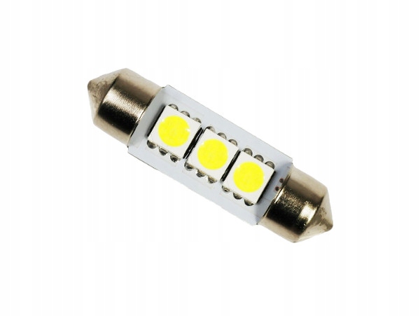 

Żarówka rurkowa Led C5W C10W 36mm 3xSMD 5050 rurka