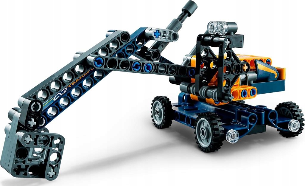 KLOCKI LEGO TECHNIC 42147 WYWROTKA KOPARKA 2W1 PREZENT NA DZIEN OJCA +TORBA Wiek dziecka 7 lat +