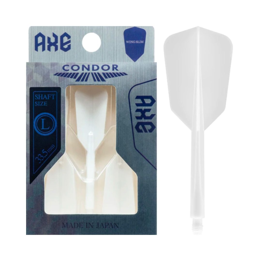 Lotki Axe Slim Wing Long Białe CN465