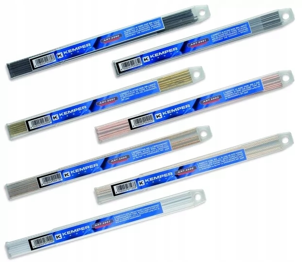 Lut twardy żelazo 24szt. komplet do lutowania