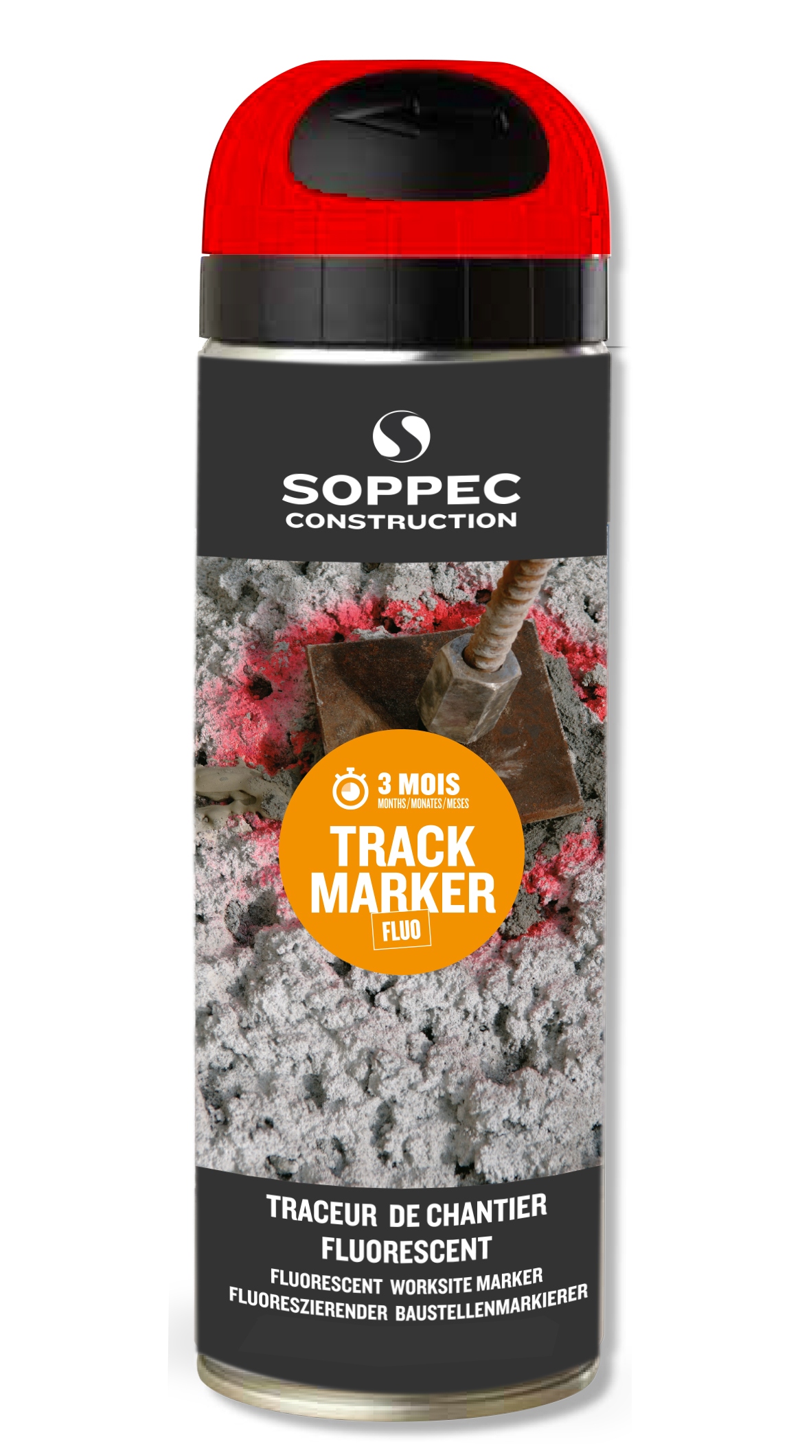 FARBA GEODEZYJNA SPRAY SOPPEC TRACK MARKER 1szt