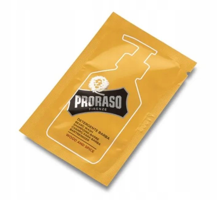 

Szampon do brody wood and spice Proraso próbka 4ml