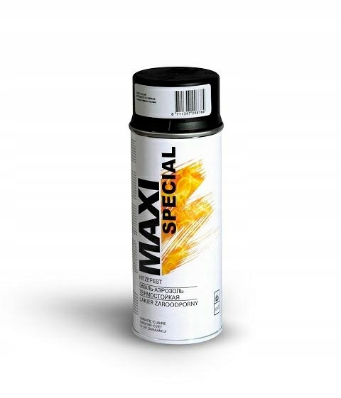 

Maxi żaroodporny spray farba 800 czarna