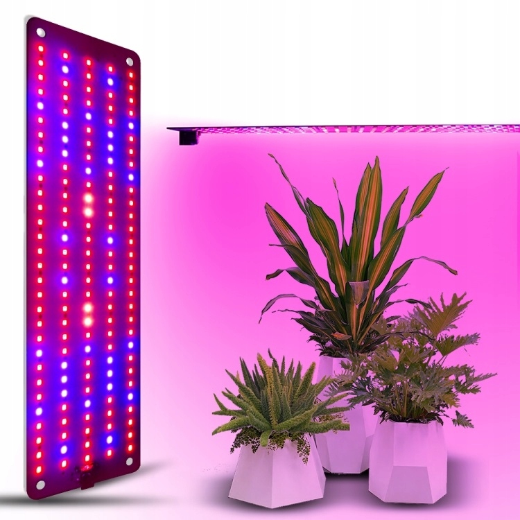 4x PANEL PRO RŮST ROSTLIN 600 UV LED PĚSTOVÁNÍ ČASOVAČ 6 REŽIMŮ Obsahuje baterie ne