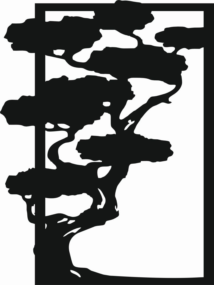 

Drzewo bonsai prostokąt 40 sklejka 6mm