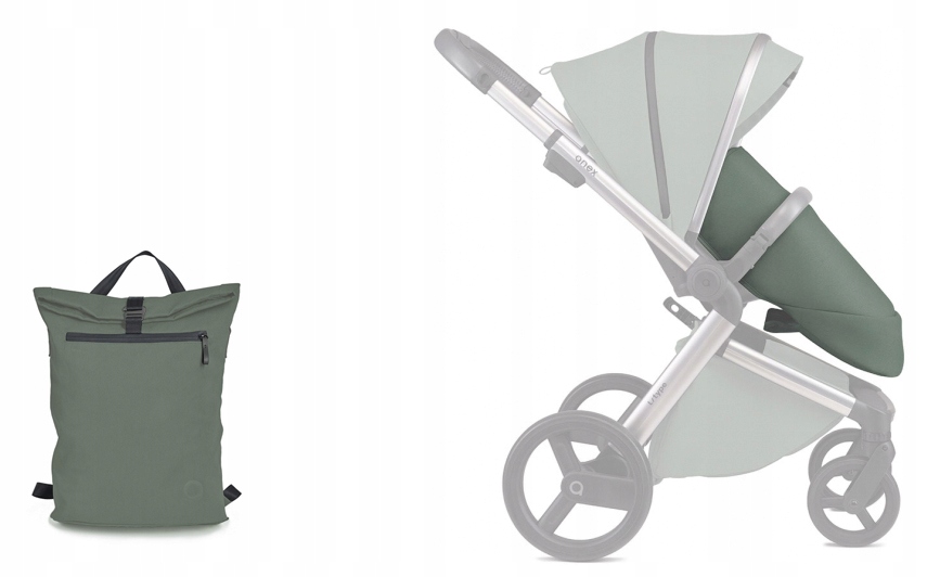 ANEX TORBA Backpack plus RZYKRYCIE Footcover PESTO