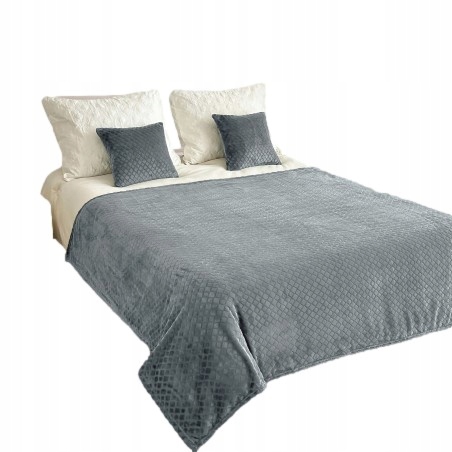 Přehoz Koc 200x220 Rhodos Šedý popel